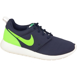 Nike Roshe One Gs W -kengät 599728-413 laivasto vihreä