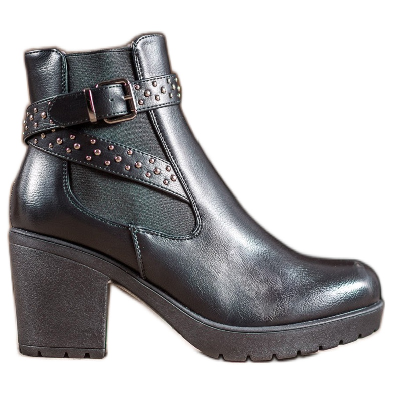 SHELOVET Saappaat lavalla suihkukoneilla musta