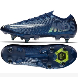 Nike Mercurial Vapor 13 Elite Mds SG-Pro Ac M CK2032-401 jalkapallokengät tummansininen tummansininen