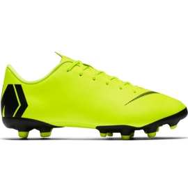 Nike Mercurial Vapor 12 Academy Mg Jr AH7347 701 jalkapallokengät monivärinen keltainen