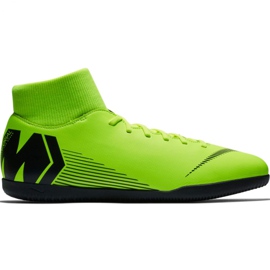 Nike Mercurial Superfly X 6 Club Ic M AH7371 701 jalkapallokengät vihreä monivärinen