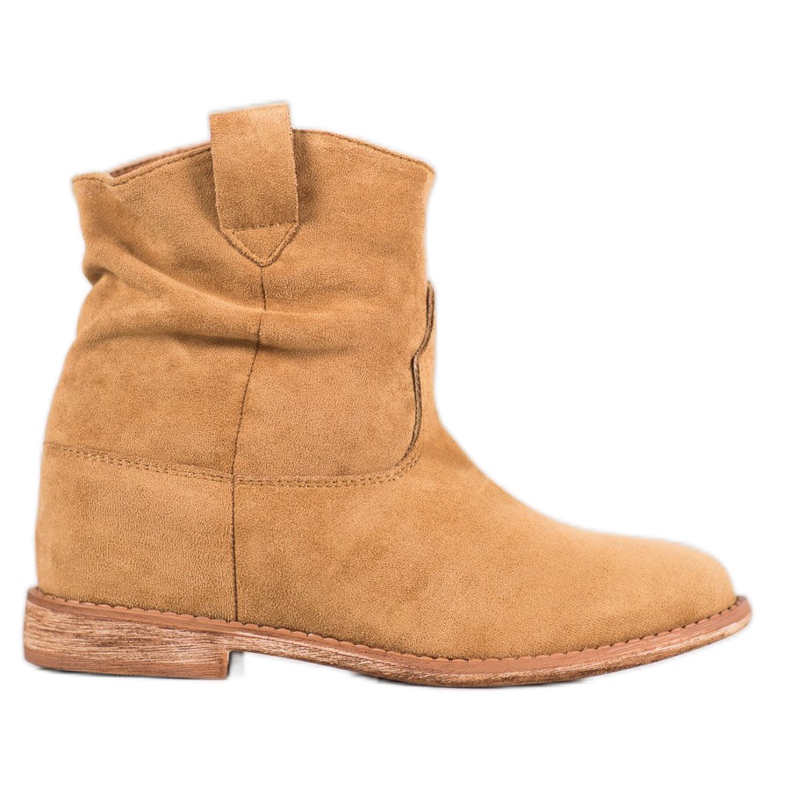 Bella Paris Cowboy -saappaat kiilalla ruskea