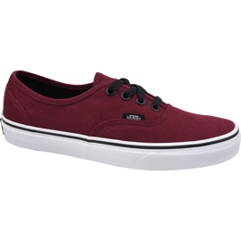 Vans Authentic W VQER5U8 Kengät punainen Vans Authentic W VQER5U8 Kengät punainen