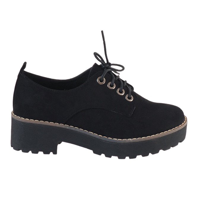 Mustat korkokengät LL183