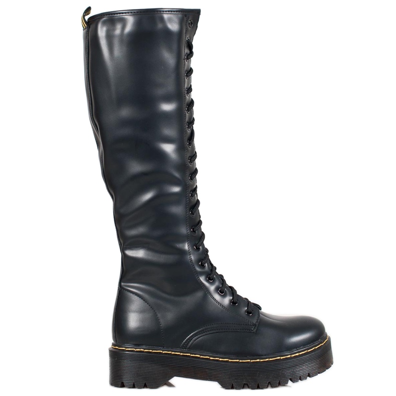 Seastar Pitsitossut eko-nahkaa musta