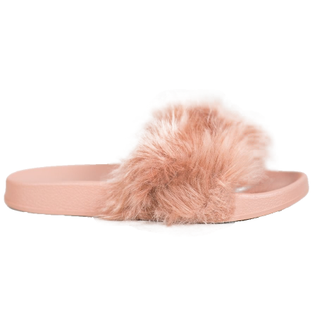 SHELOVET Kumiset tohvelit turkiksella monivärinen