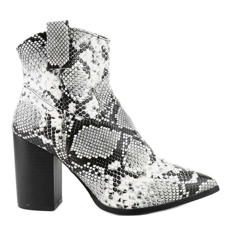 Mustat nilkkurit YL20-1-käärmepylväässä valkoinen harmaa