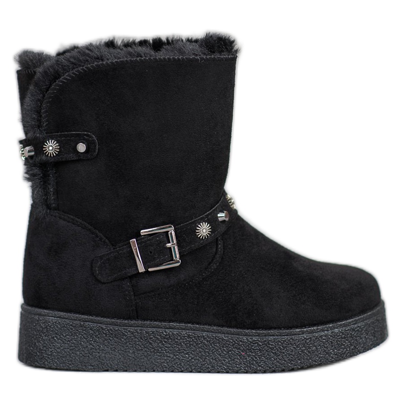 SHELOVET Mukluki suihkukoneilla musta