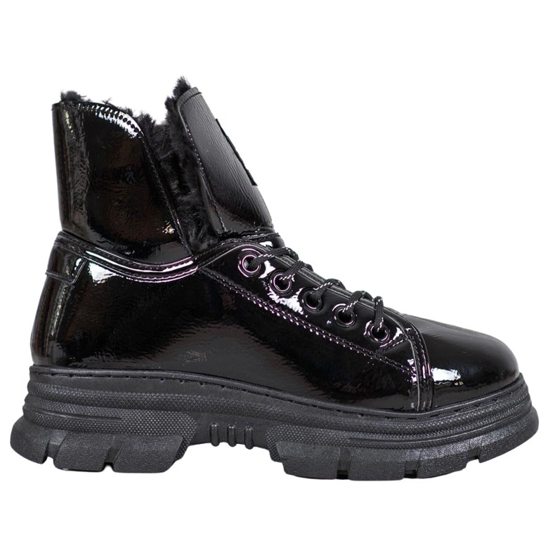 Bella Paris Lakatut Eco-Nahka-lenkkarit musta