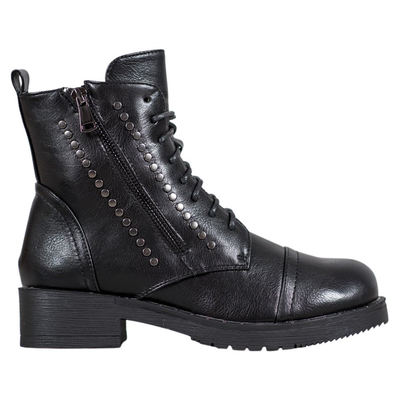 J. Star Lämpimät työntekijät tekojalokivillä musta