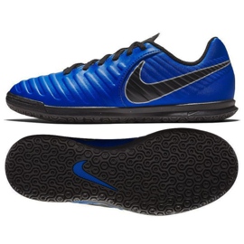 Nike Tiempo Legend 7 Club Ic Jr AH7260 400 jalkapallokengät tummansininen sininen