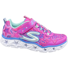 Skechers Galaxy Lights Jr 10920L-NPMT Kengät vaaleanpunainen