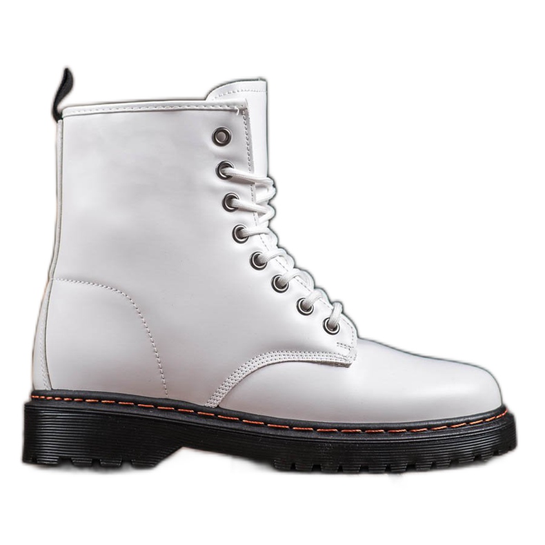 SHELOVET Valkoiset työntekijät Eco -nahkaa valkoinen