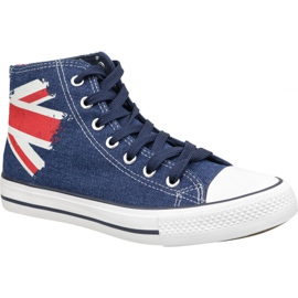 Lee Cooper High Cut 1 M LCW-19-530-041 kengät tummansininen