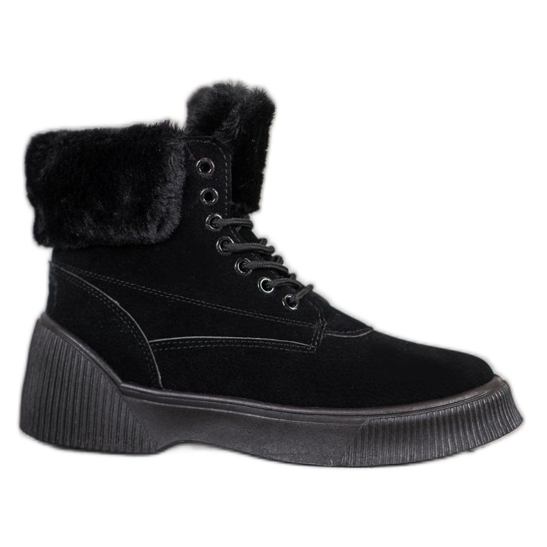 SHELOVET Muodikas Taperki alustalla musta