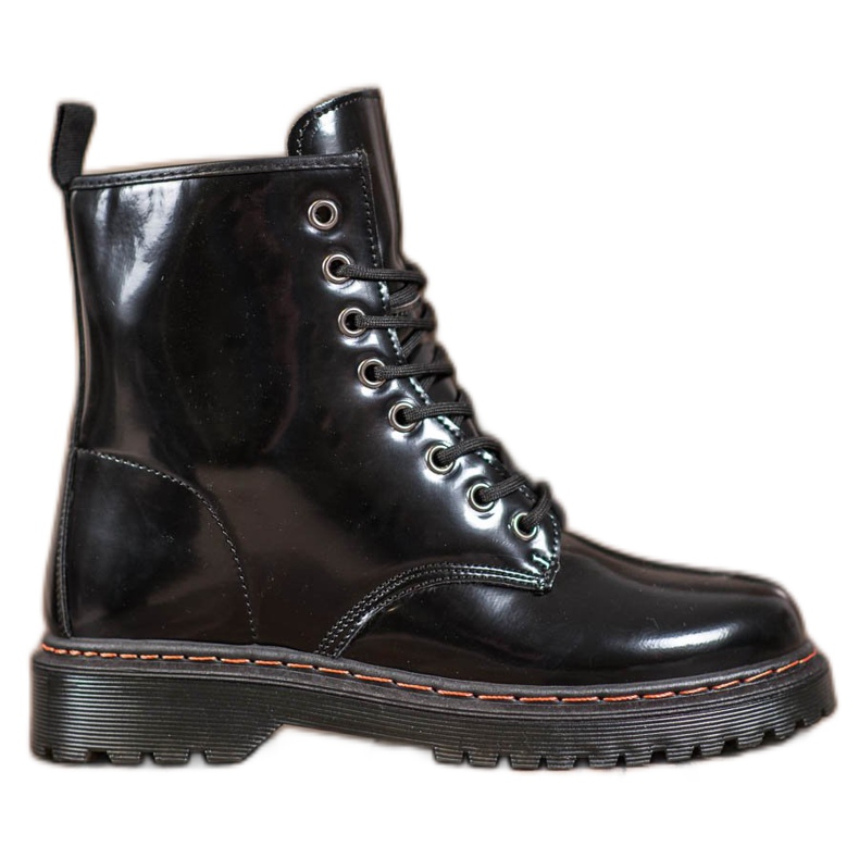 SHELOVET Mustat työntekijät Eco -nahkaa