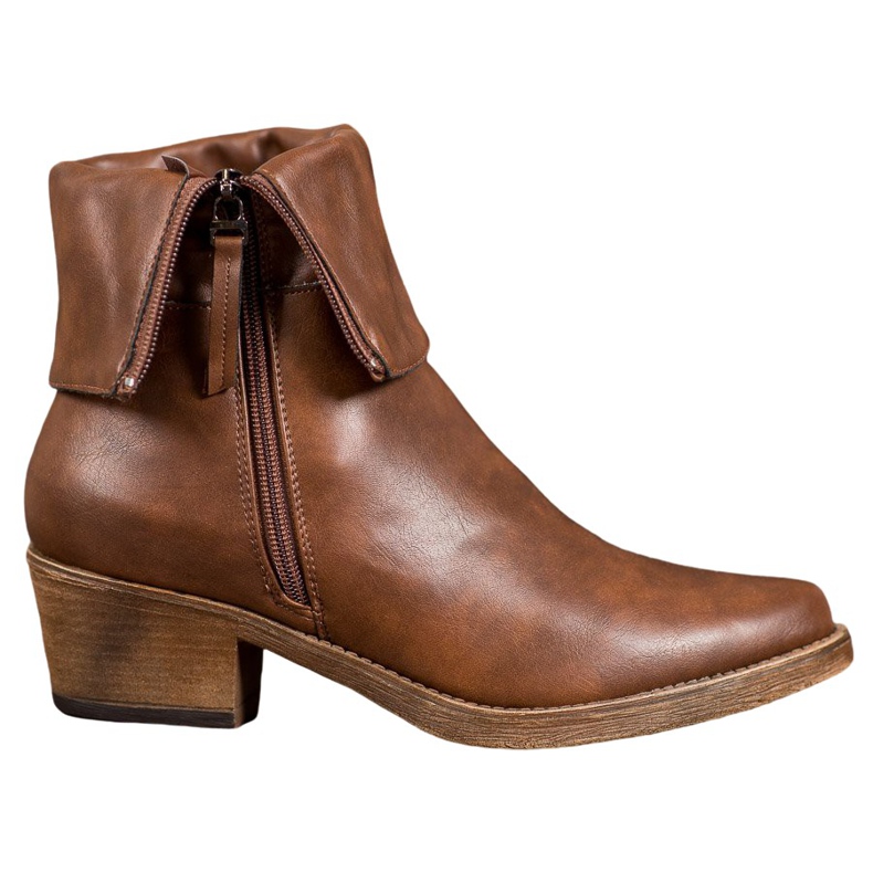 Kylie Cowboy -saappaat, joissa päällinen ruskea