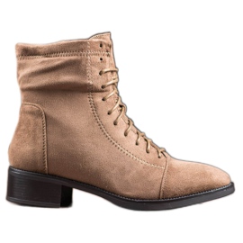 Super Mode Sidotut saapikkaat ruskea Super Mode Sidotut saapikkaat ruskea