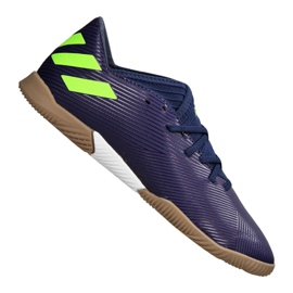 Adidas Nemeziz Messi 19.3 In Jr EF1815 kengät tummansininen violetti
