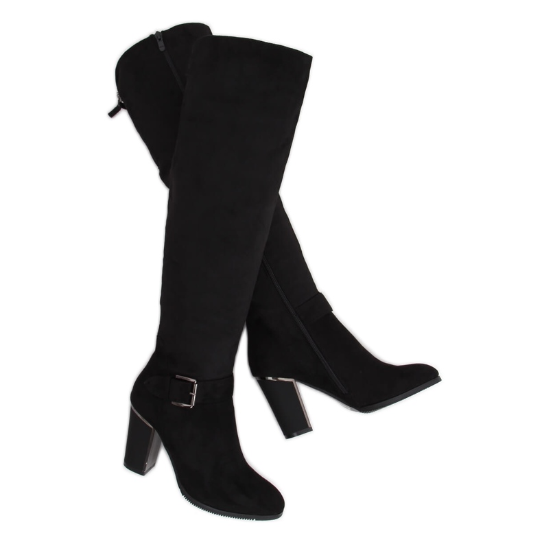 Mustat korkokengät 1105-GG Musta