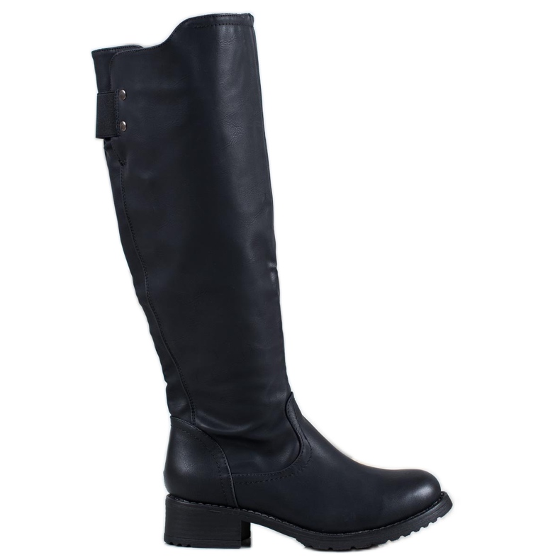 Super Me Eco -nahkakengät musta