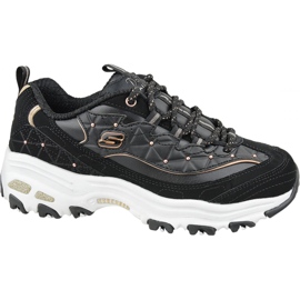 Skechers D'Lites W 13087-BKRG musta