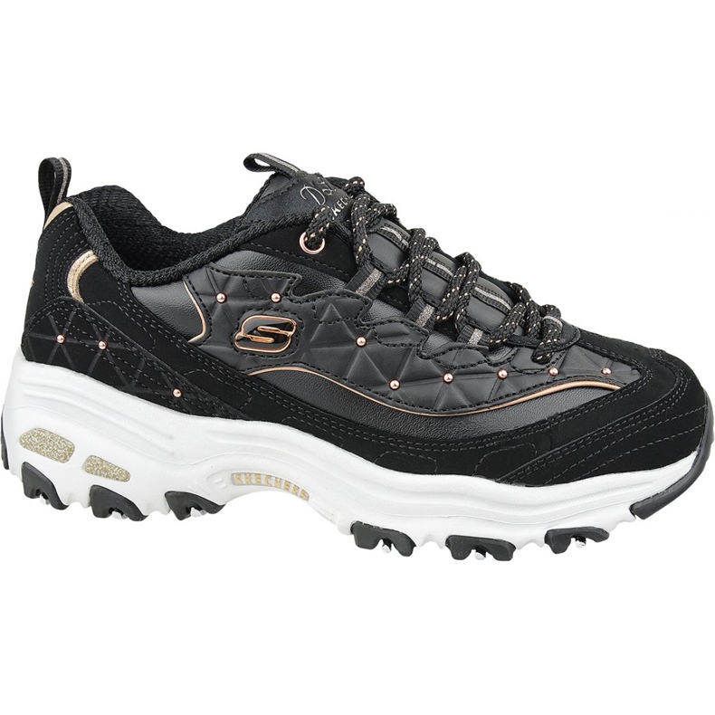 Skechers D'Lites W 13087-BKRG musta