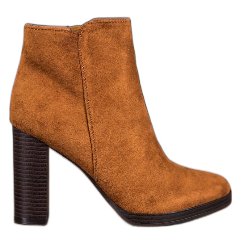 Super Me Muodikkaat mokkanahkakengät ruskea