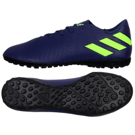 Adidas Nemeziz Messi 19.4 Tf M EF1805 kengät tummansininen tummansininen