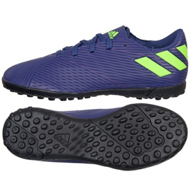 Adidas Nemeziz Messi 19.4 Tf Jr EF1818 kengät tummansininen tummansininen