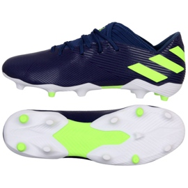 Adidas Nemeziz Messi 19.3 Fg M EF1806 kengät violetti tummansininen
