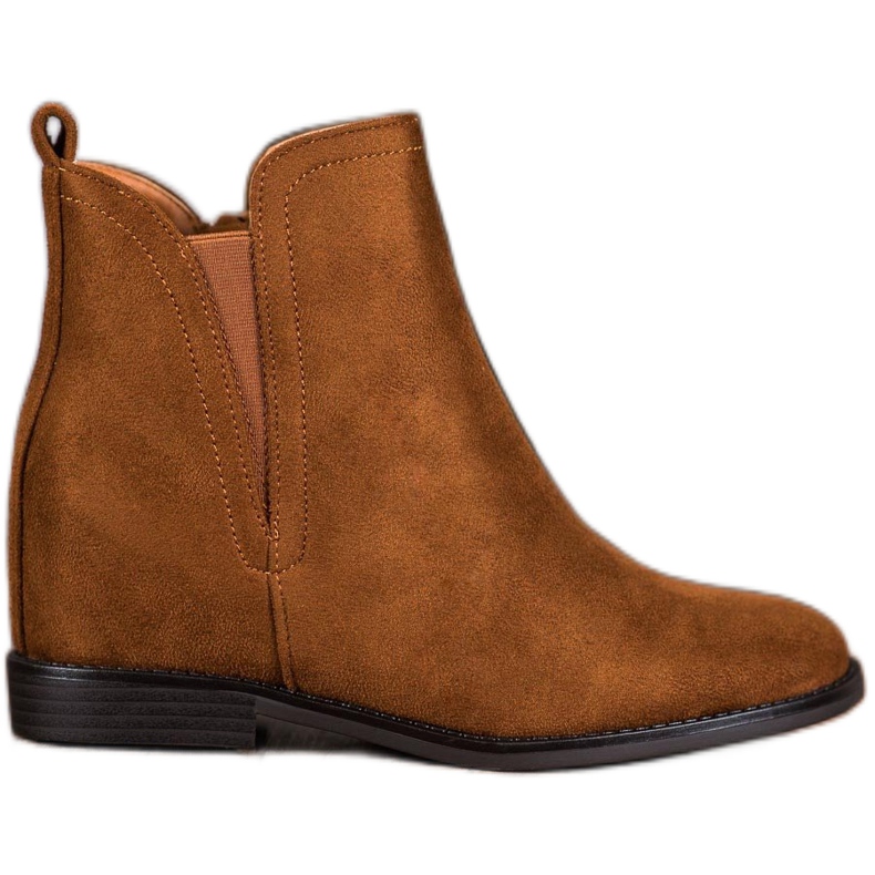 SHELOVET Mukavat cowboy -saappaat ruskea