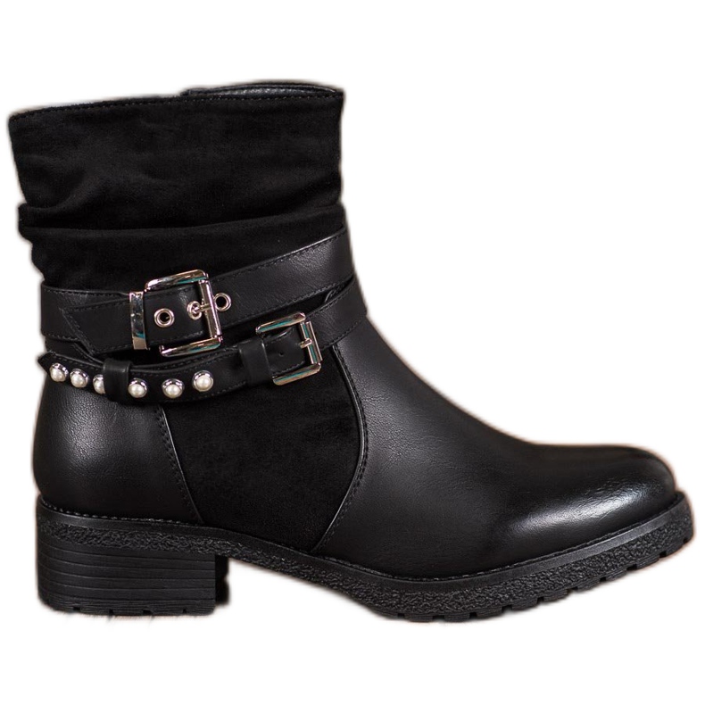 Super Mode Työntekijät helmillä musta