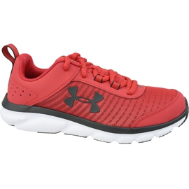 Under Armour Assert 8 Jr 3022100-601 punainen punainen Under Armour Assert 8 Jr 3022100-601 punainen punainen