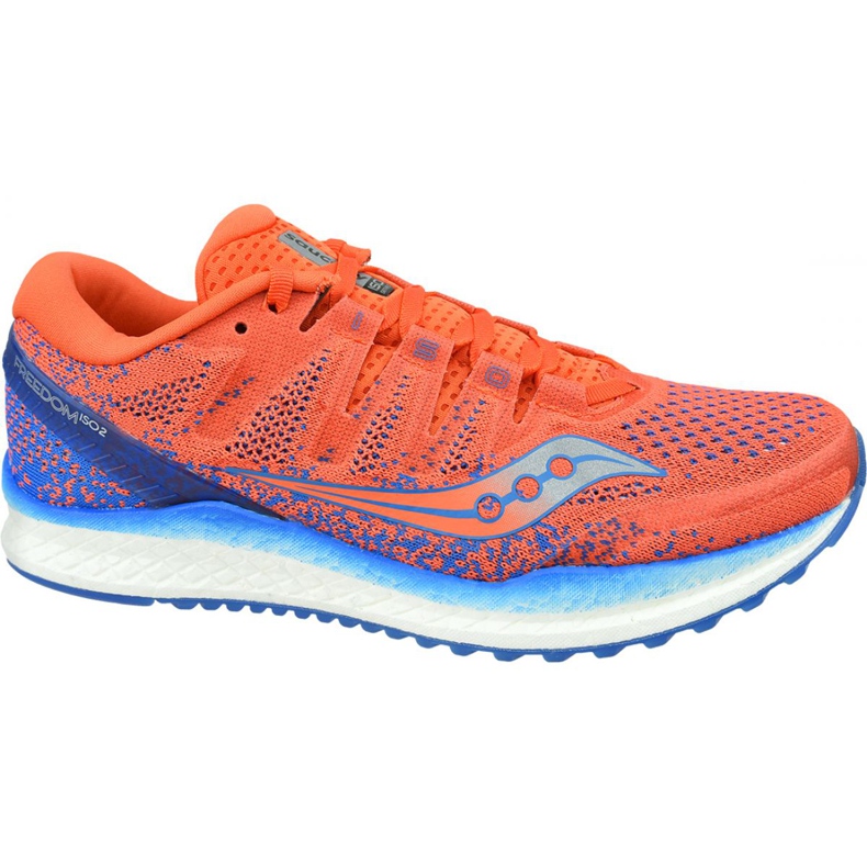 Saucony Freedom Iso 2 M S20440-36 juoksukengät sininen oranssi monivärinen