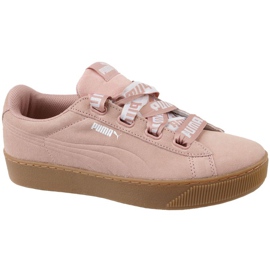 Puma Vikky Platform Ribbon Bold W 365314-02 vaaleanpunainen