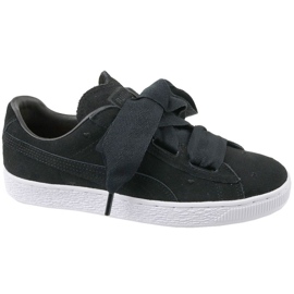 Puma Suede Heart Jr 365135-02 musta