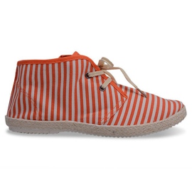 Saappaat Straw Sole Sneakers 2607 Orange oranssi