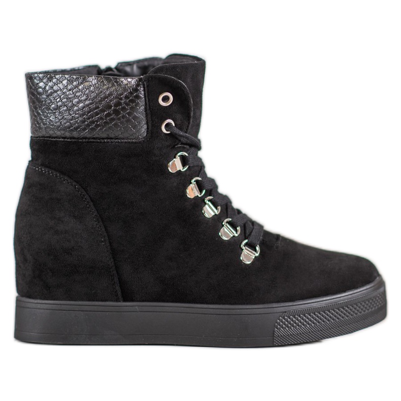 Bestelle Muodikkaat kiilakengät musta