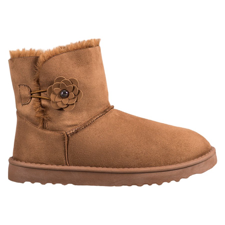 SHELOVET Mukluki kukalla ruskea