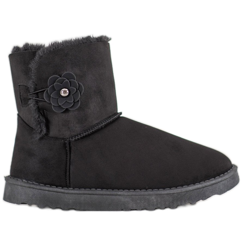 SHELOVET Mukluki kukalla musta