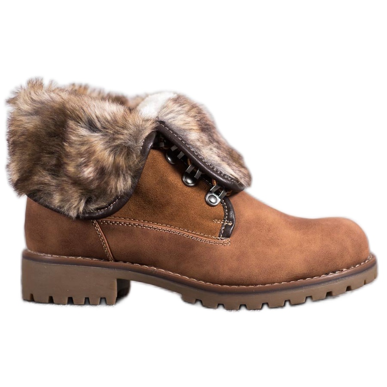 SDS Saappaat jossa Roll Up Shank ruskea