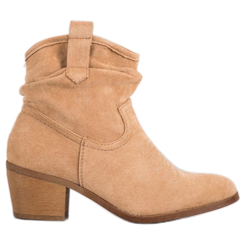 Super Mode Mukavat cowboy -saappaat postissa ruskea