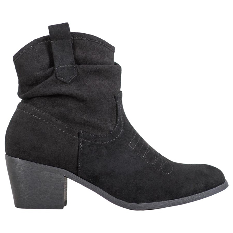 Super Mode Mukavat cowboy -saappaat postissa musta