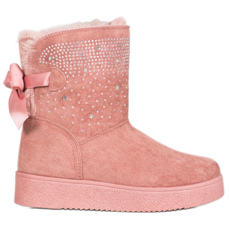 SHELOVET Mukluki ja kuutiometri vaaleanpunainen