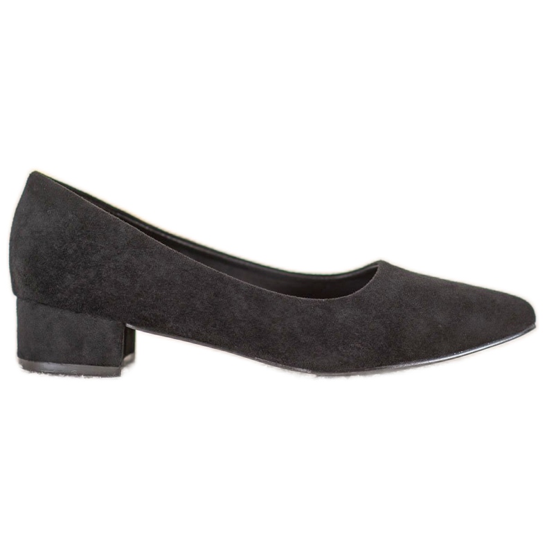 SHELOVET Flat Heel Pumput musta
