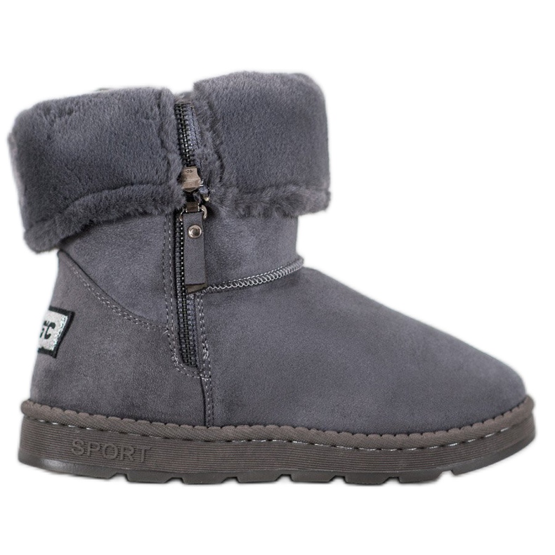 Bona Mukluki Roll Up -varren kanssa harmaa