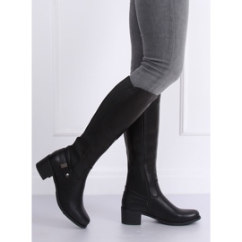 Musta Musta korkokengät CH1961 Black II