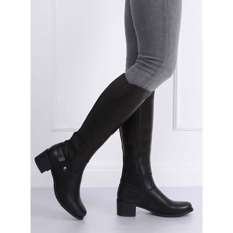 Musta Musta korkokengät CH1961 Black II