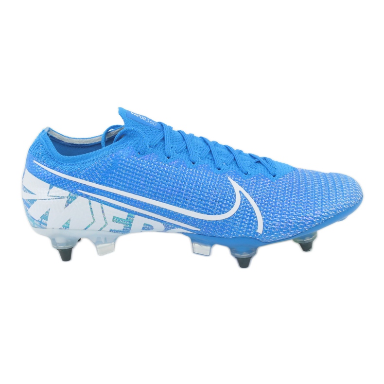 Nike Mercurial Vapor 13 Elite SG-Pro Ac M AT7899 414 jalkapallokengät sininen